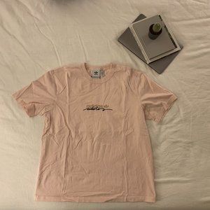 L Pink adidas T-shirt.